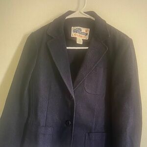 Ralph Lauren Navy Corduroy Blazer